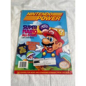 Nintendo Power Magazine Vol#52 Super Mario All Stars Complete SKU 3089